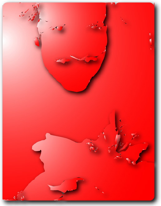 Self Portrait with Kitten